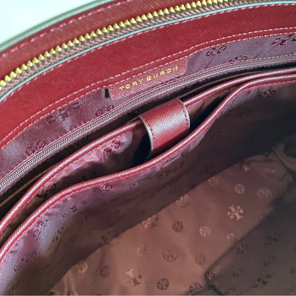 Tory Burch saffiano leather